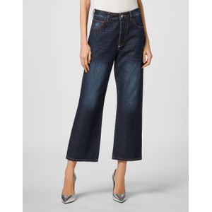 Denim Broek Losjes Iconic Plein