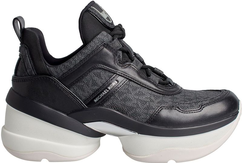 Michael Kors - Olympia - Leren Sneakers - 43F3OLFS1B - Voor Dames