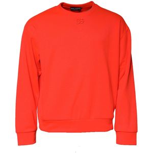 Geborduurd Sweater met Ronde Hals