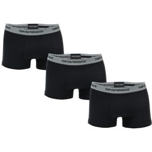 Armani boxershorts voor heren, set van 3, zwart