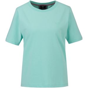 19V69 ITALIA - Shirt Bella - Pastelgroen - Kwartmouw - Normale Pasvorm