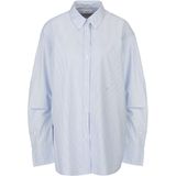 Replay Linnen Overhemd Y/D Streep Katoen Popeline