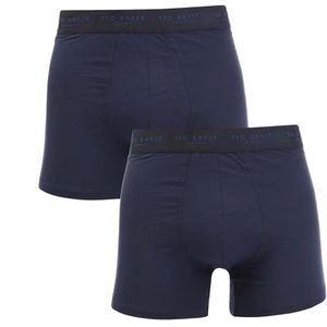 Ted Baker Heren Modal Boxershorts (Set van 2) (Marine)