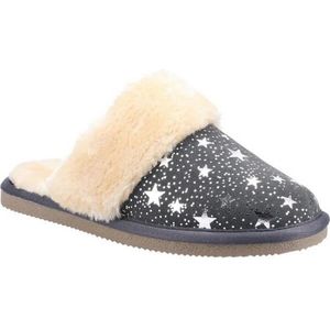 Hush Puppies Dames/Dames Arianna Stars Suede Slippers (Grijs)