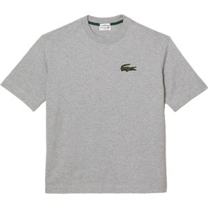 Lacoste Heren organisch los T-shirt (Grijs)