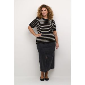 Pullover Loose fit black offwhite