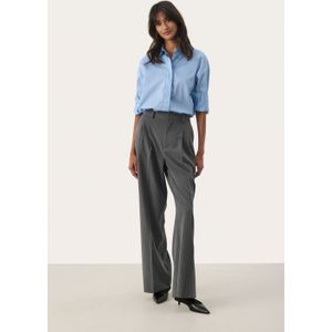 Part Two Pantalon 'Cherra'  donkergrijs / wit