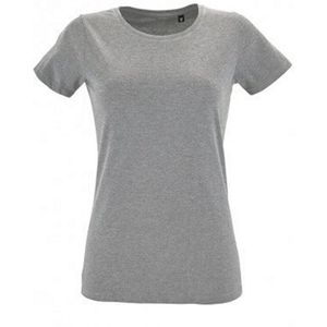 SOLS Dames/dames Regent Fit T-Shirt met korte mouwen (Grijze Mergel)