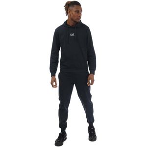 Emporio Armani Heren Core Identity katoenen trainingspak (Marine)