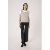 Mouwloos vest SLVespera Mouwloos vest Regular fit beige