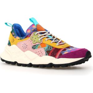 Flower Mountain Kotetsu Dames Paarse Sneakers