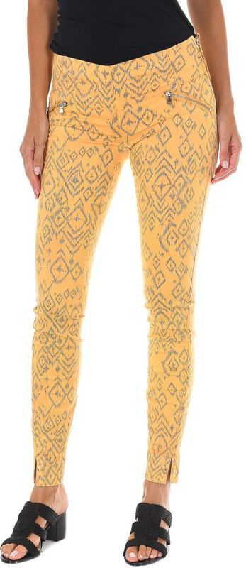 MET - Skinny Ritsbroek - Geel - Dames