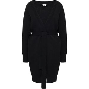 RISA gebreid lang vest teylon