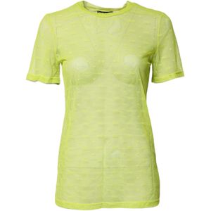 Dolce & Gabbana - Sheer Mini Dress - Groen - Top