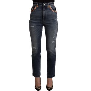 Dolce & Gabbana - High Waist Skinny - Jeans - Blauw