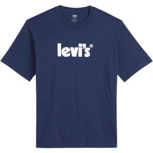 Levis Heren Relaxed Fit T-shirt (Donkerblauw)