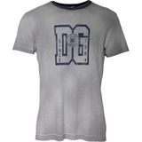 Dolce & Gabbana - Crew Neck T-shirt - Grijs - Logo Print - Katoen