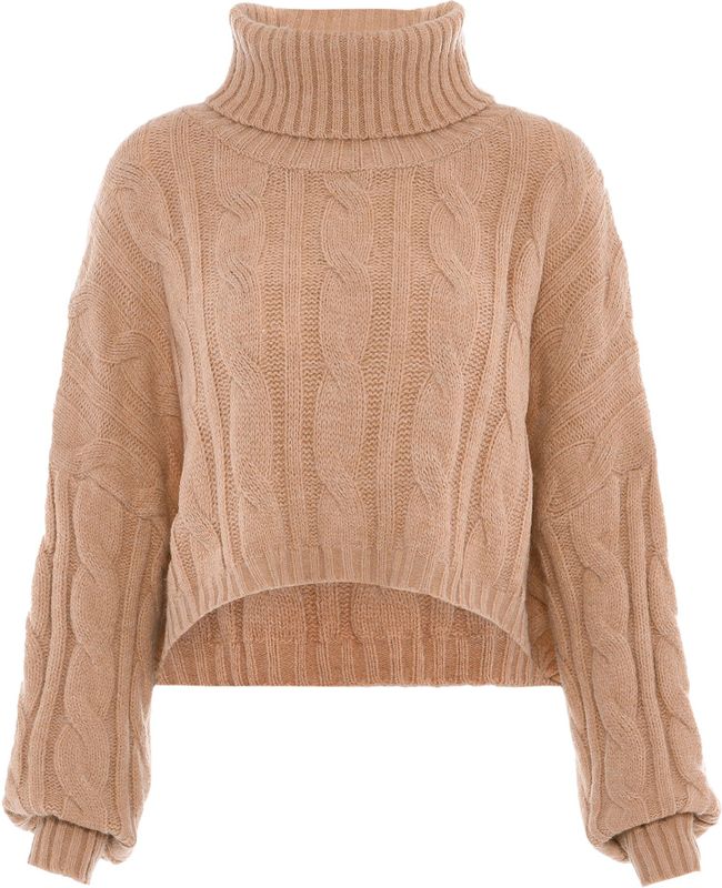 MYMO - Trui - Camel - Losse Pasvorm - Lange Mouw