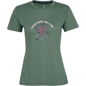 Dare 2B Dames/Dames Groeien Met De Stroom T-Shirt (Lelieblad Groen)