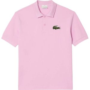 Lacoste Unisex L.12.12 Original Pique Poloshirt voor volwassenen (Roze)