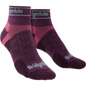 Bridgedale - Dames Sport Ultralichte Merino Lage Sokken - Damson