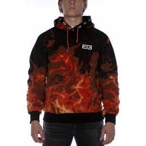 Sweatshirt 313 Fleece Hoodie Vuur Veelkleurig