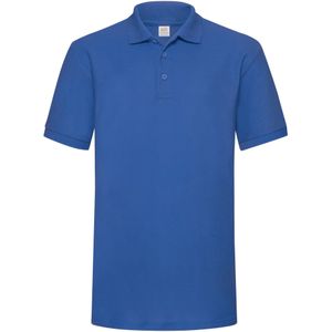 Fruit of the Loom Heren Polycotton Pique Zwaar Poloshirt (Koningsblauw)