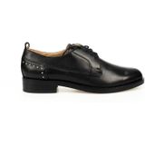 Geox - Business Schoenen - Zwart - Leer