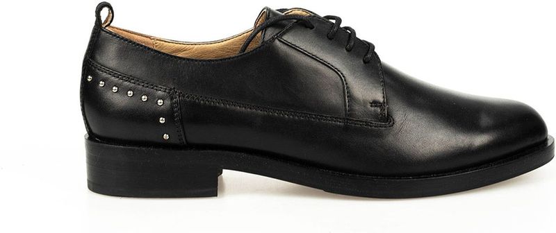 Geox - Business Schoenen - Zwart - Leer