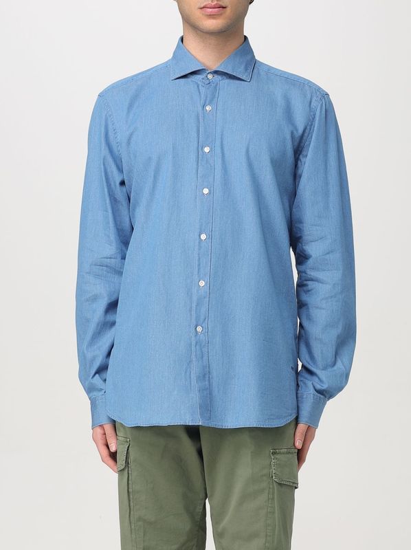 Denim Lange Mouw Shirt