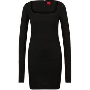 Hugo Dames/Dames Kordella Casual Jurk (Zwart)