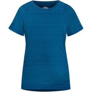 Umbro Dames/Dames Pro Marl Polyester Training T-shirt (Poseidon Marl)