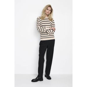 Pullover Regular fit black offwhite