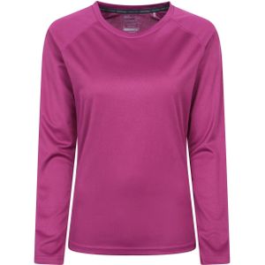 Mountain Warehouse Dames/Dames Endurance Top met lange mouwen (Paars)