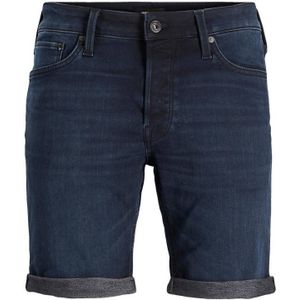 JACK & JONES JEANS INTELLIGENCE regular fit jeans short JJIRICK JJICON 986  blue denim