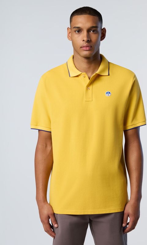 North Sails - Poloshirt - Geel - Katoen - Regular Fit