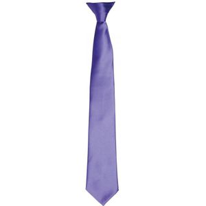 Premier Satijnen stropdas voor volwassenen (Paars)