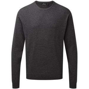 Premier Volwassenen Unisex Cotton Rich Crew Neck Sweater (Houtskool)