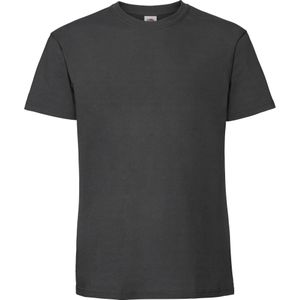 Fruit Of The Loom - Ringgesponnen Premium T-shirt - Licht Graphite