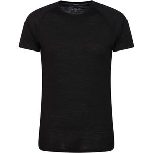 Mountain Warehouse Heren Summit II Base Layer Top (Zwart)
