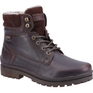 Hush Puppies Dames/dames Annay Leren Combat Boots (Bruin) - Maat 37