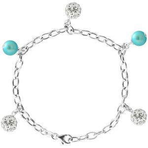 Turquoise Turquoise en Crystal Crystal Preciosa Silver 925