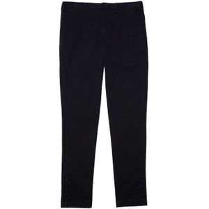 Lacoste Katoenen stretch slim heren chino (Marine)