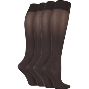 Unisex 4 Paar van 40 Denier Gegradueerde Compressiesokken – Energizer Sokken