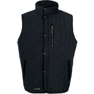 Trespass Heren Forsyth Diamond Gewatteerd Gilet/Bodywarmer (Zwart) - Maat L