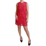 Dolce & Gabbana - Lace Mini Dress - A-lijn Jurk - Roze