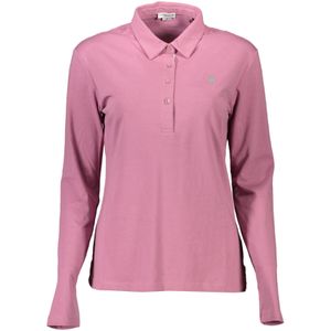 U.S. POLO - Polo Shirt - Roze - Lange Mouwen