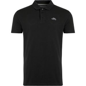 Weird Fish Heren Miles Pique Organic Poloshirt (Zwart)