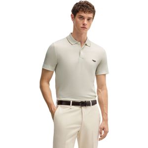 Herenpoloshirt Boss Aston Martin in Wit