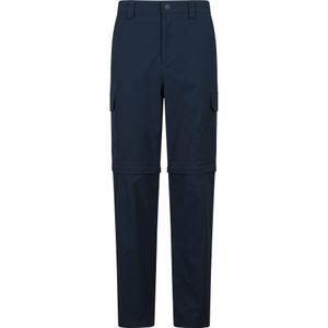 Mountain Warehouse Heren Delta Stretch Afritsbare Regular Cargo Broek (Marineblauw)